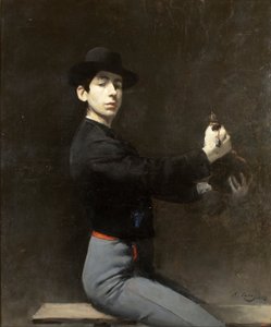 Self-portrait by Ramon Casas i Carbo